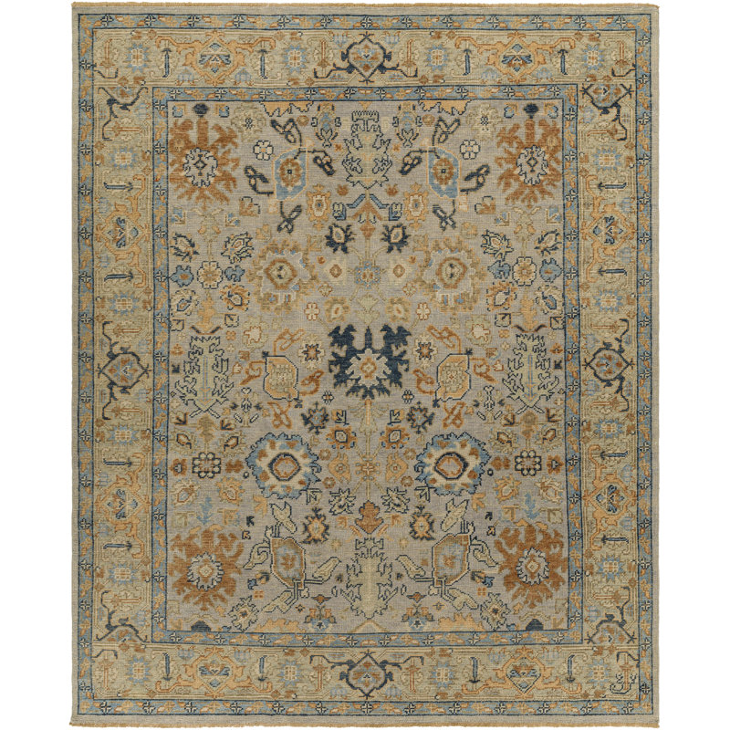Reign Wool Oriental Area Rug, Rectangle 8' x 10'