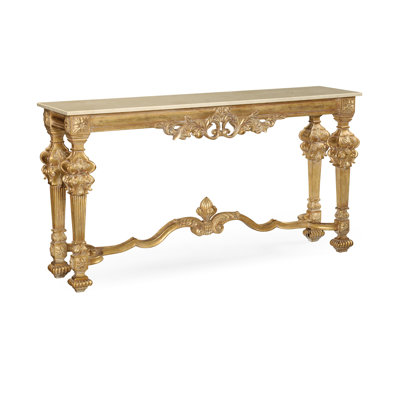Versailles 67'' W Marble Console Table