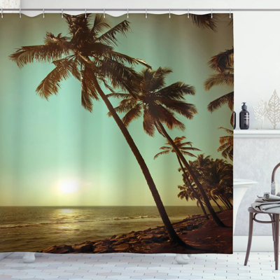 James-Martin Shower Curtain with Hooks Included
