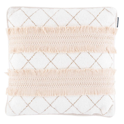Braxton Appliqued Throw Pillow