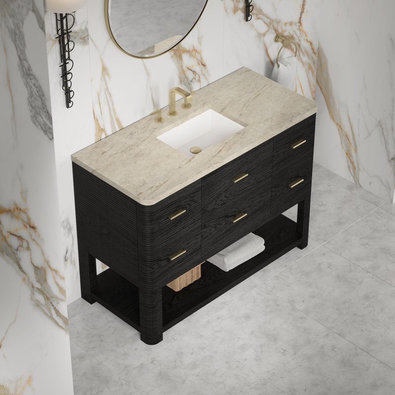 Lucian 48'' W Single Vanity, 8" Widespread, Tajnar Eclos