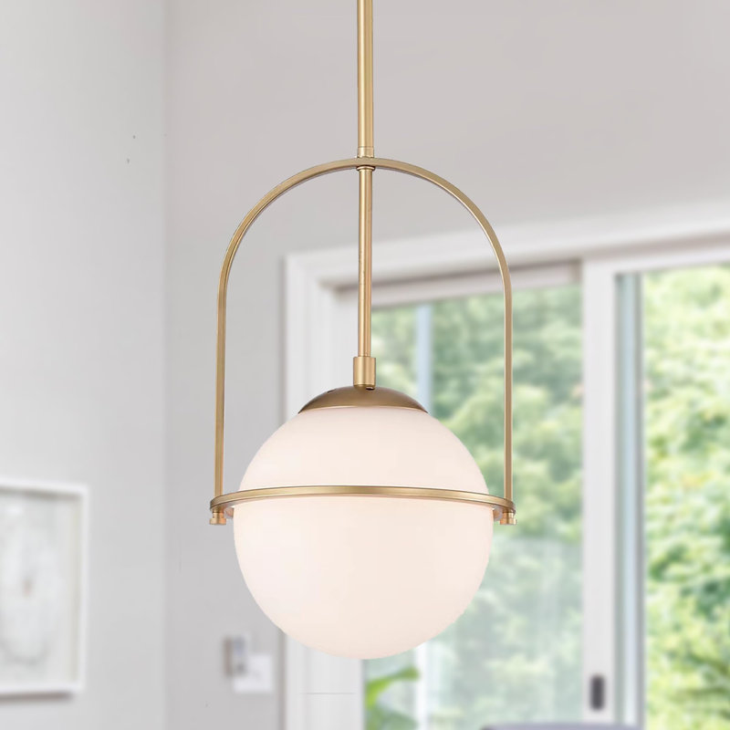Agha - Light Gold Pendant