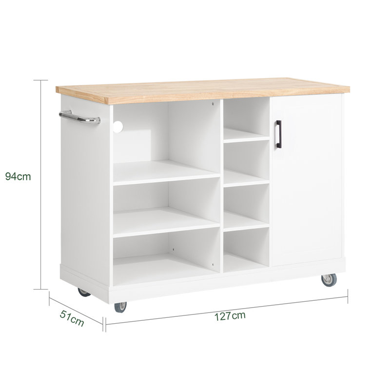 Rawls 127cm W Kitchen Island