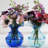Hibiscus Glass Vase-30058370-30058367