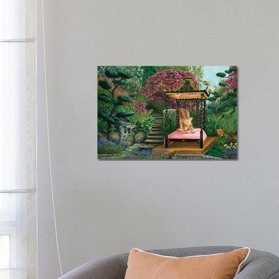 Koshi's Garden 1 Piece Wrapped Canvas Wall Art