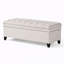 Banc de rangement rembourré en polyester Twania-203486496