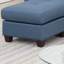 Canapé modulaire réversible en polyfibre capitonné-175980125