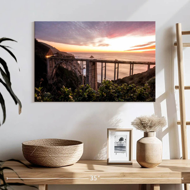 Lilie Big Sur's Bixby Bridge, H 32 po x l 48 po