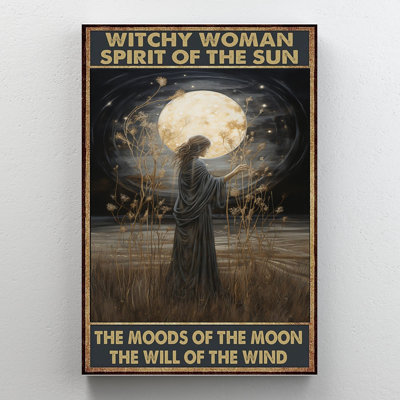Witchy Woman Spirit Of The Sun - 1 Piece Rectangle " Witchy Woman Spirit Of The Sun "