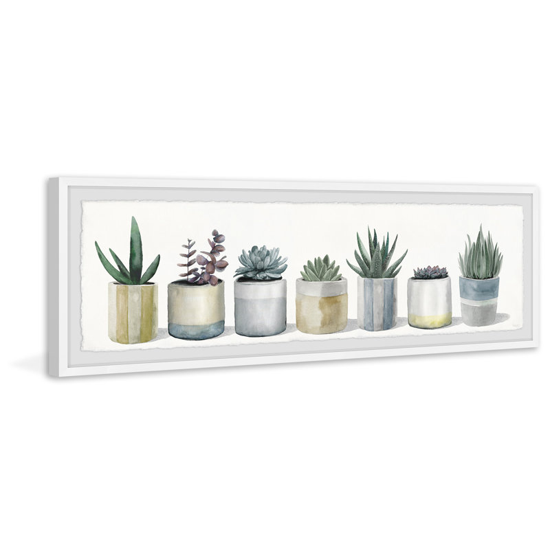 Bloom Everyday by Parvez Taj - 1 Piece Single Picture Frame Painting, 25cm H x 76cm W