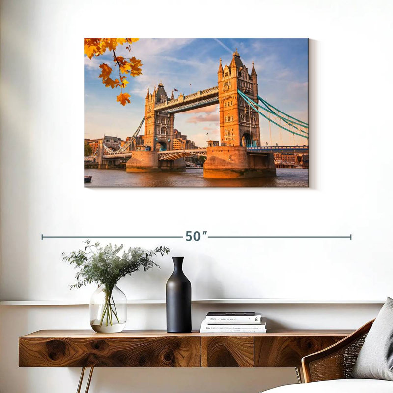 Nicci Tower Bridge en automne, H 24 po x l 36 po