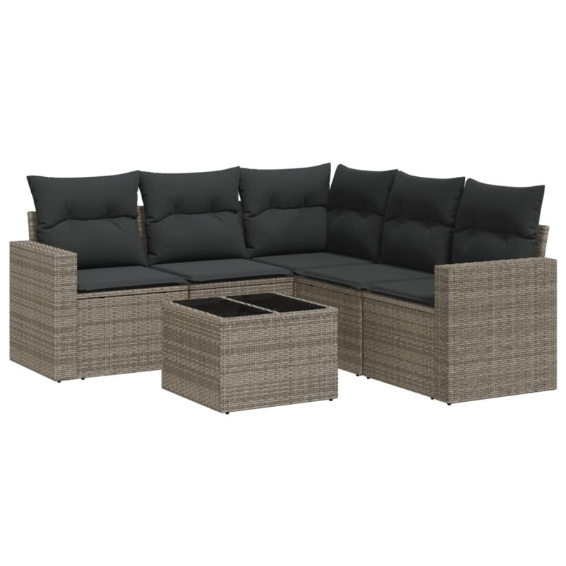 Ensemble de canapé de jardin Vidaxl PE