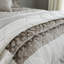 Lattice Cut Velvet 220x230cm Blanket Bedspread-116490910