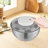 JOYDING Stainless Steel Salad Spinner Electric Fruit Vegetable Washer Dryer