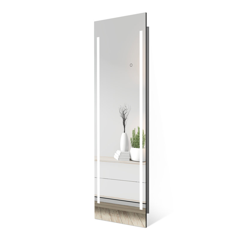 Andolin Flat LED Floor Mirror