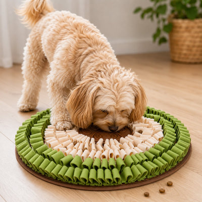 Tapis de fouille interactif Pet Life® « Recherche de museau » pour animaux de compagnie