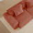 Harrison Ottoman Velvet-Red