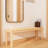 Modern Solid Wood Bedroom Bench, 52" - Comfortable & Practical Space Efficient