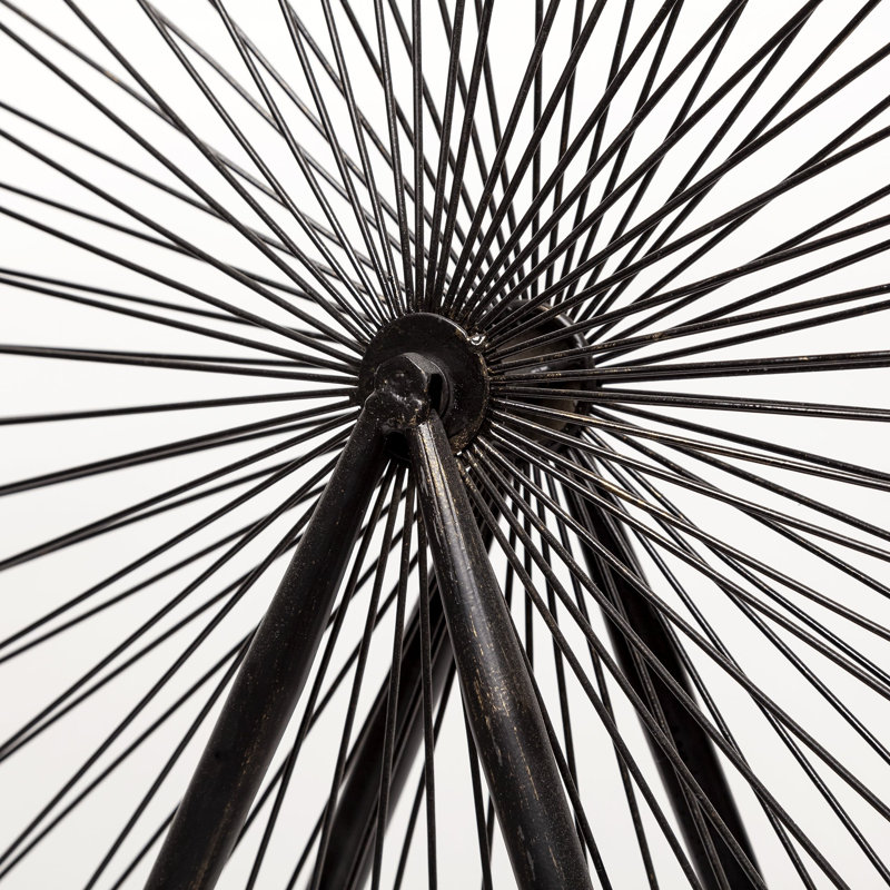 Sculpture en métal et bois London Eye