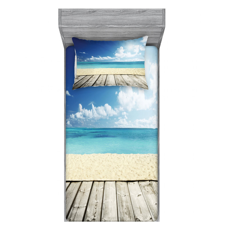Microfiber Sheet Set, Twin XL Sheet Set with Fitted Sheet