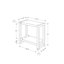 Table d'appoint polyvalente avec une fabrication durable et un design élégant pour n'importe quelle pièce-122637675