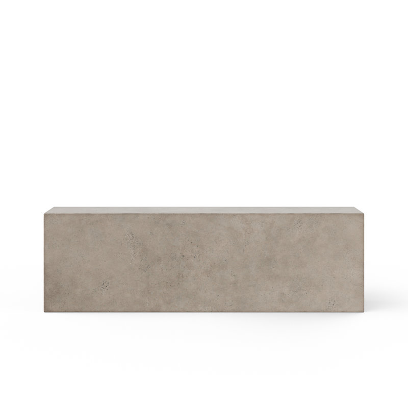 Banc de salle à manger Kareen, Gris foncé, H 18 po x l 60 po x P 14 po