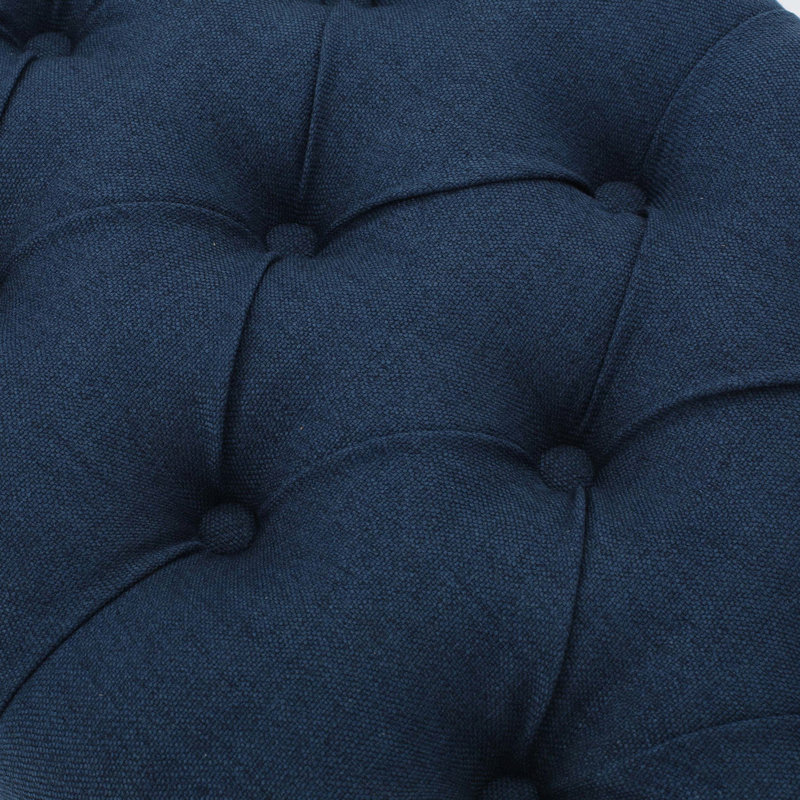 Classic Button-Tufted Ottoman Bench