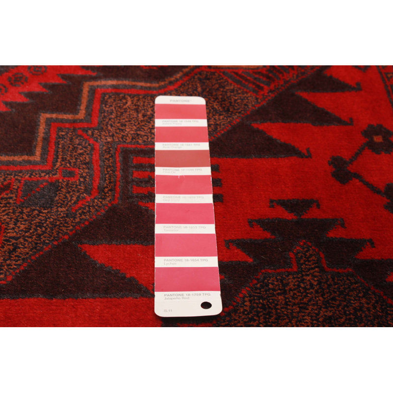 Teimani Red Rug 3'2" x 5'4"