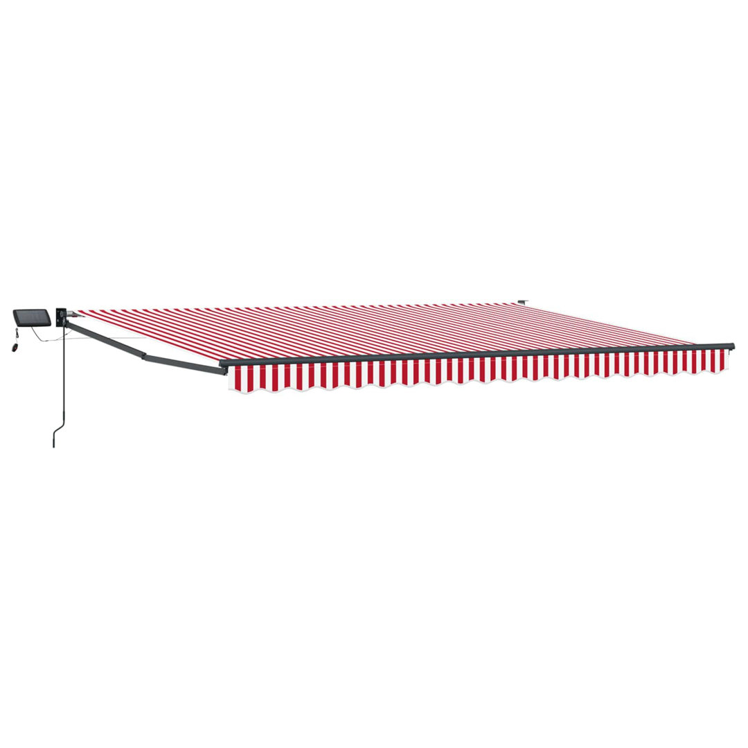 VidaXL Polyester Cover Retractable Patio Awning