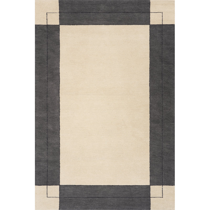  Tapis en laine Pavelle, Gris, Rectangle 7 pi 6 po x 9 pi 6 po