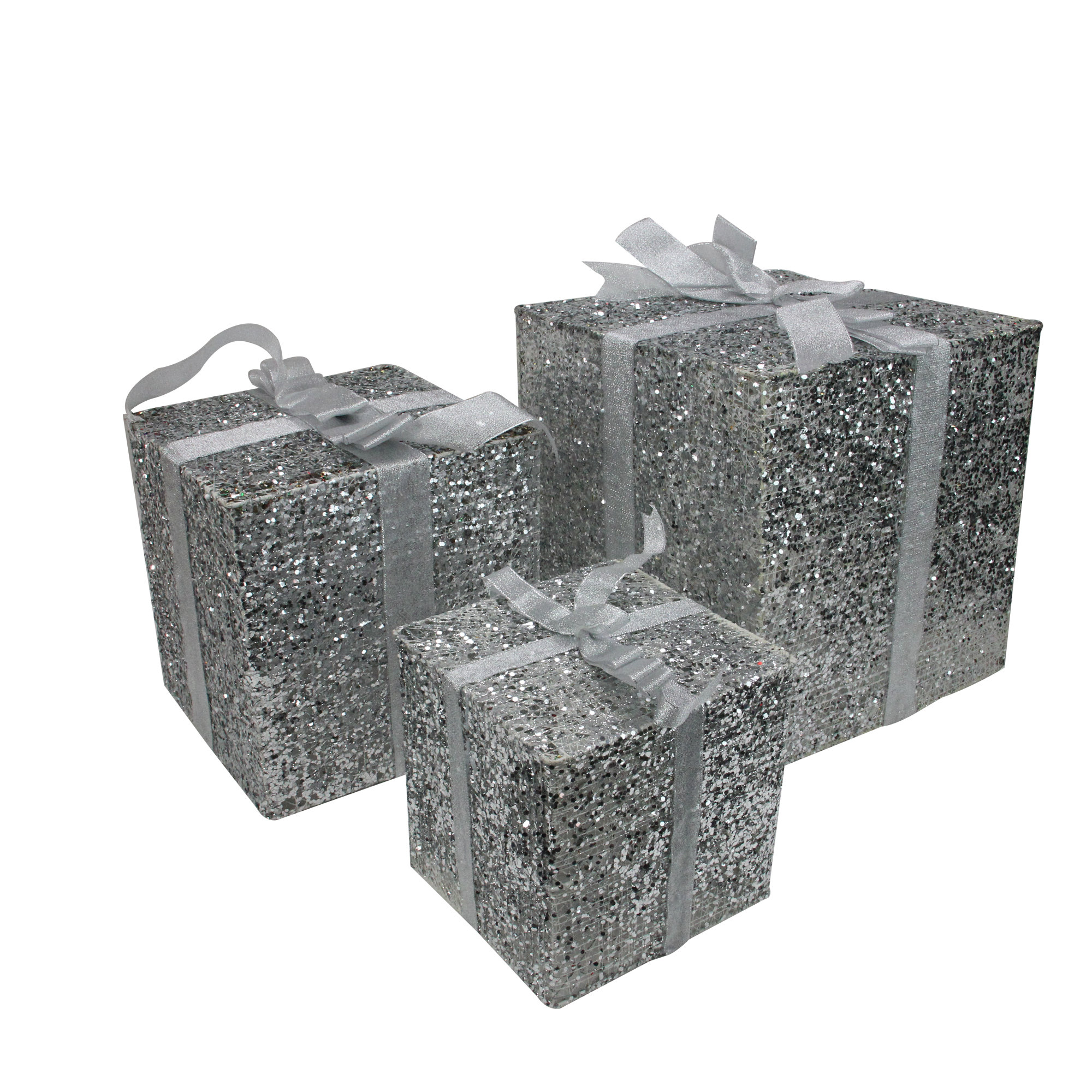 Northlight Seasonal Gift Box Set Lighted Christmas Outdoor Decoration ...