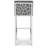 Upholstered Counter Stool with Metal Frame-1998159466-1998159468-1998159470
