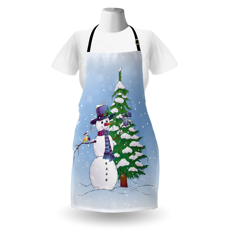 Christmas No Pattern Bib Apron