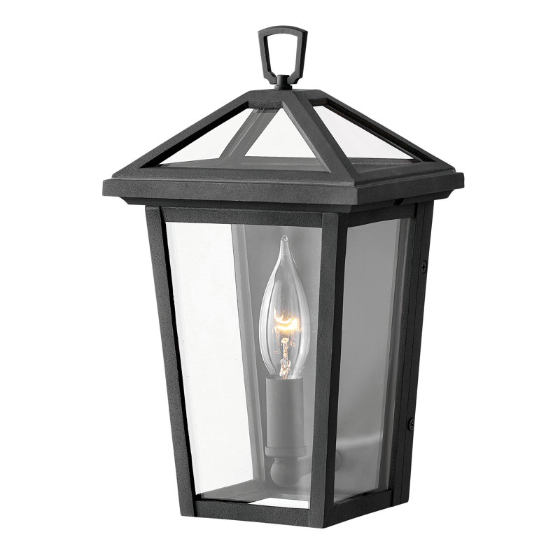 Alford Place Outdoor Wall Lantern, Museum Black