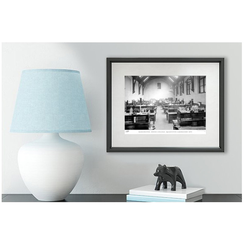 Manchester, Owens College, Quantitive Laboratory 1895 by Francis Frith - Single Picture Frame Print