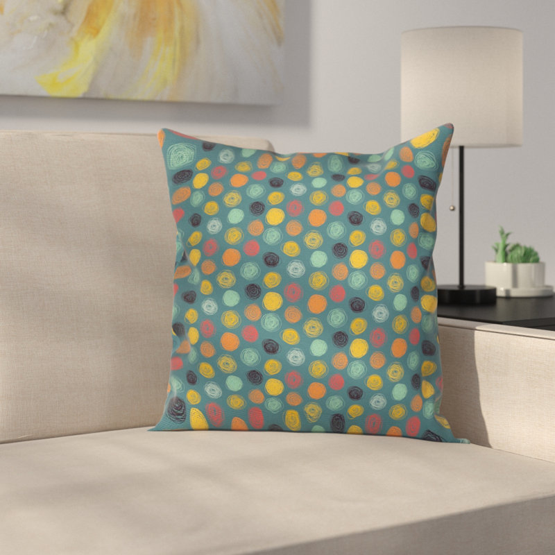 Polka Dots Pillow Cover, 20" x 20"