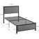 Tontouta 3 Piece Bedroom Set Upholstered Bed Platform with 2 Charging Station Nightstands Bedside