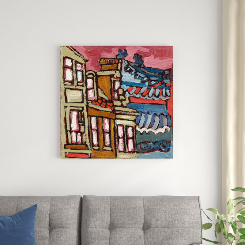 Chinatown III, H 30 po x l 30 po x P 1,25 po