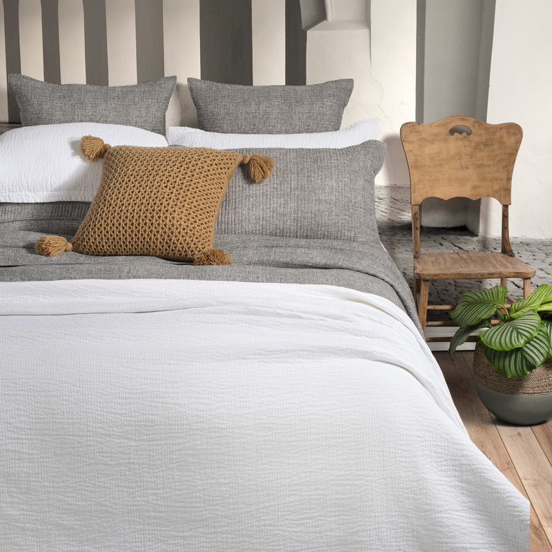 Ensemble de couvre-lit Enoki, Couvre-lit grand et 2 taies standard