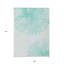 Tapis intérieur lavable abstrait ivoire 9 pi x 12 pi