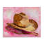 Chapeau de cow-boy sur toile rose, design par LSR Design Studio-1217419004