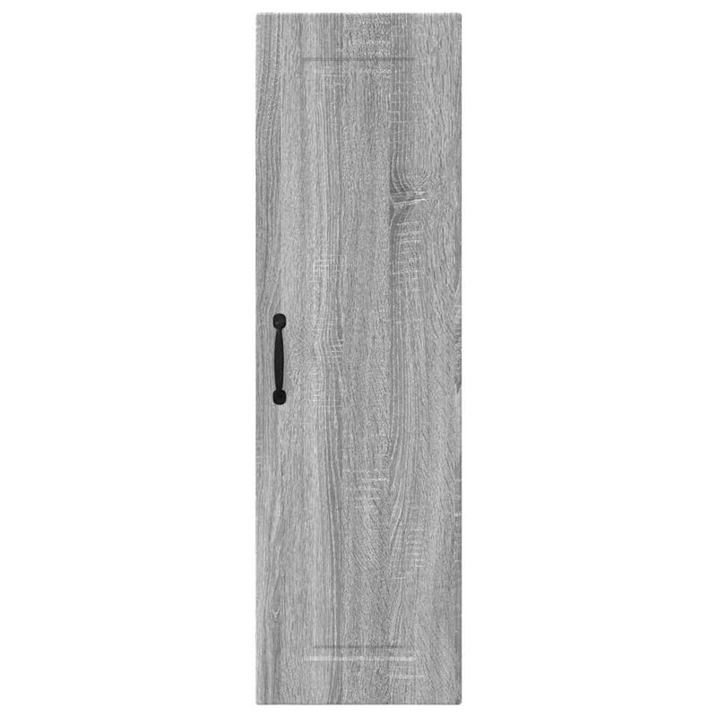 Vidaxl Kitchen Wall Cabinet White 40 X 31 X 100 Cm Engineered Wood, 100cm H x 30cm W x 31cm D, Grey Sonoma