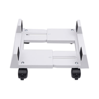 Innovera® Econo Mobile CPU Stand 5'' H x 8.75'' W AV Cart with Wheels