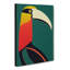 CAN-V0523-2532X Toucan Deco Style - Wrapped Canvas Print-923858045-924105743