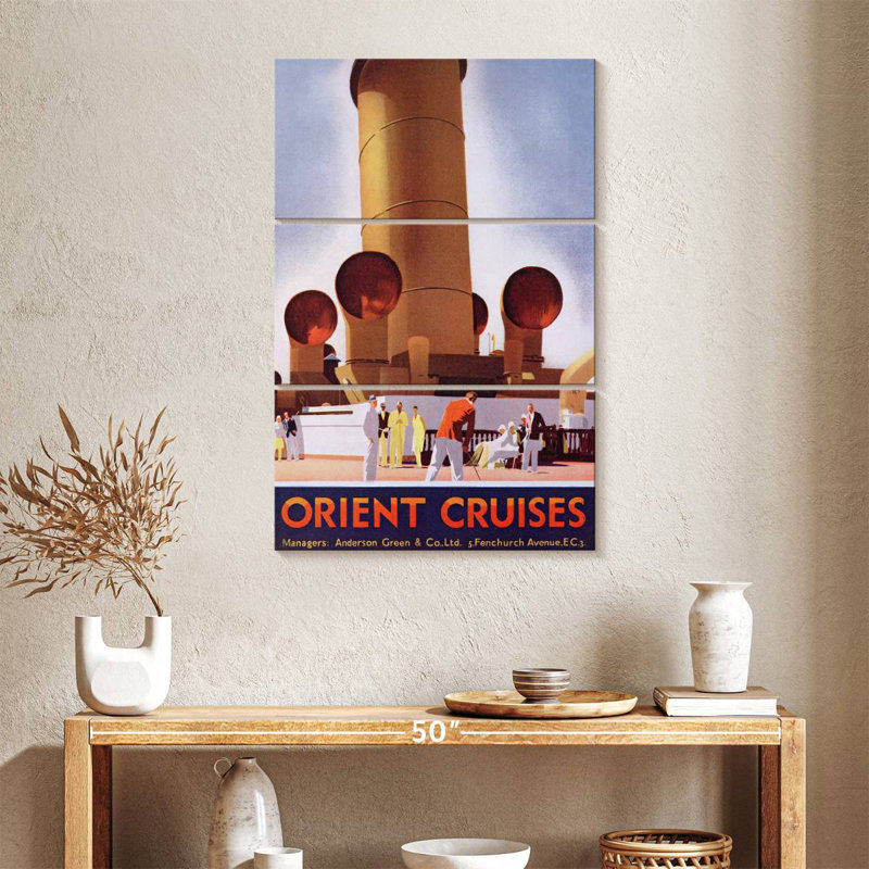Croisières Mehar Orient, H 38 po x l 24 po