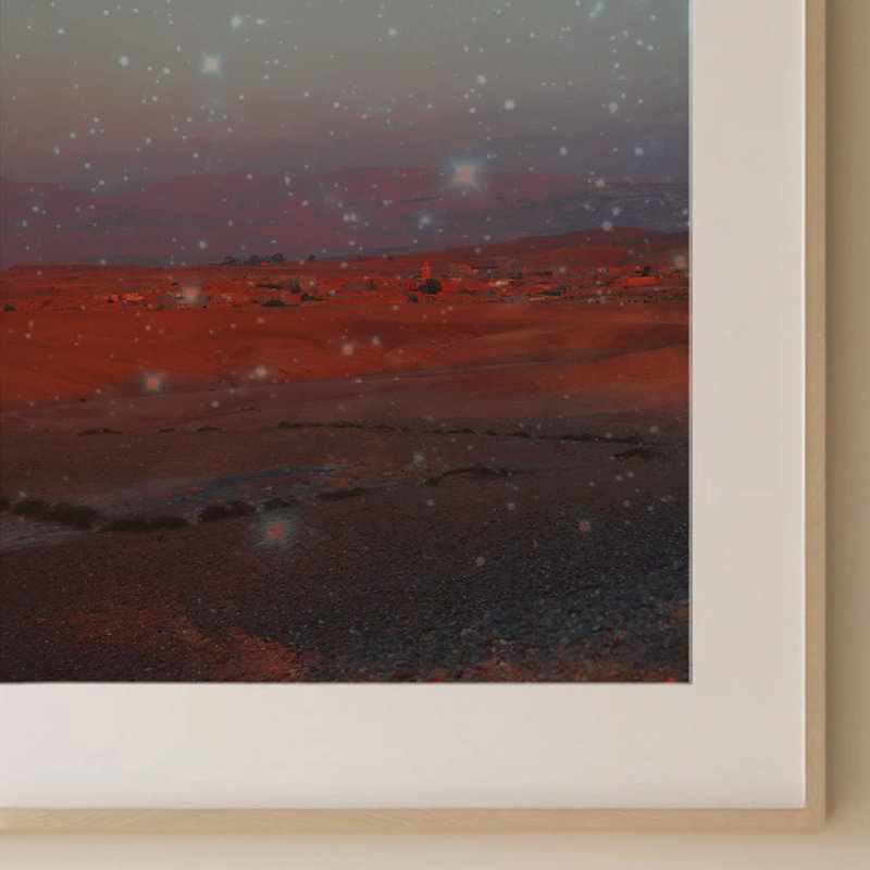 Desert Cosmos Print, 30cm H x 21cm W