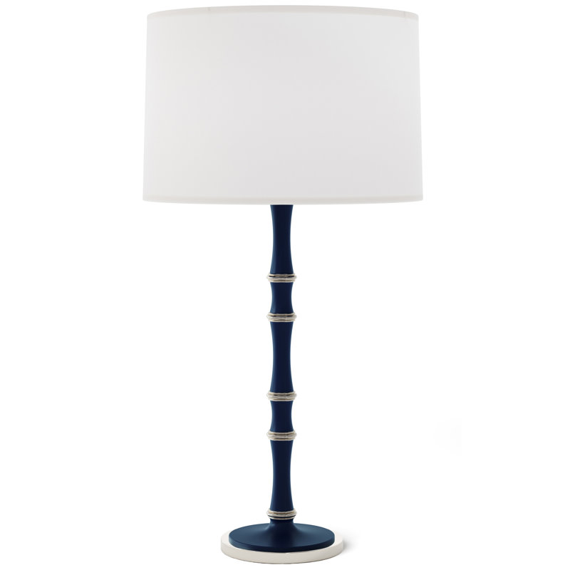 Kane Table Lamp, Modern Brass, Celadon, Rose Water
