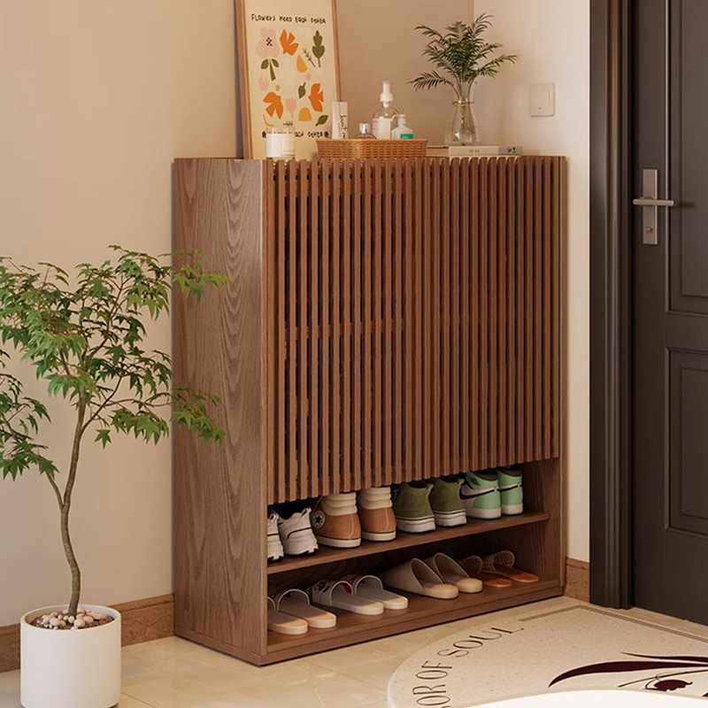 Walnut Solid wood Shoe Storage