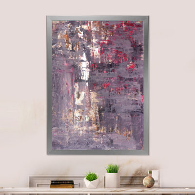 Art moderne gris et bleu II 2FDP47765