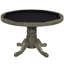 Table de poker 48 po en ardoise avec ensemble de chaise de salle à manger et table à langer de la salle de jeux RAM-102834409